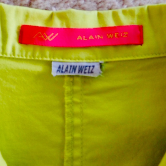 Alain Weiz Classy Retro Green Business Work Blazer Womens Size Large Button Up - Picture 4 of 11